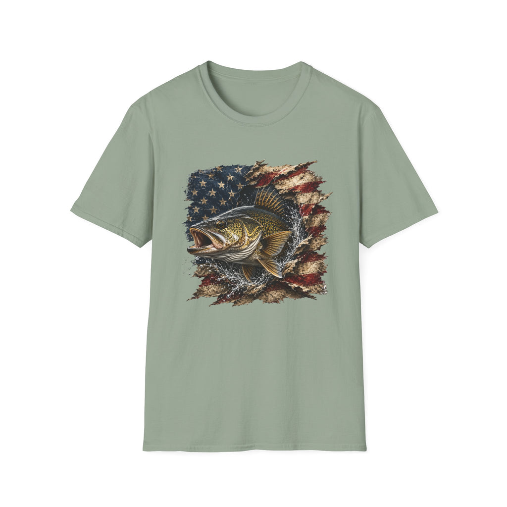 Casting for Freedom - Walleye T-Shirt