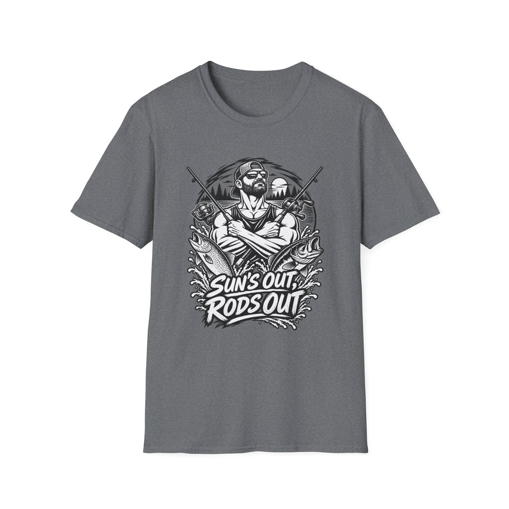 Suns Out Rods Out BW T-Shirt