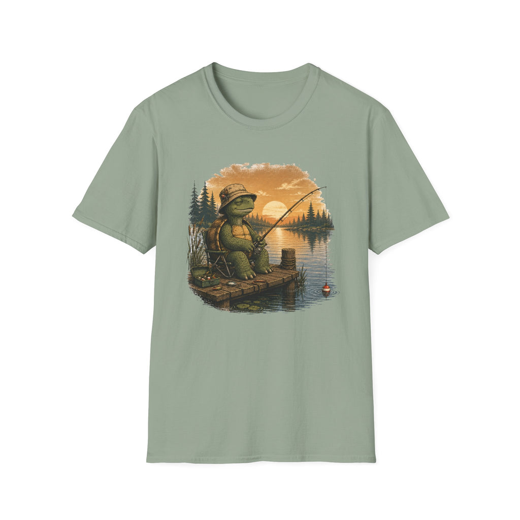 Turtle Fishing T-Shirt