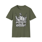 Guns Out NAH Rods Out BW T-Shirt