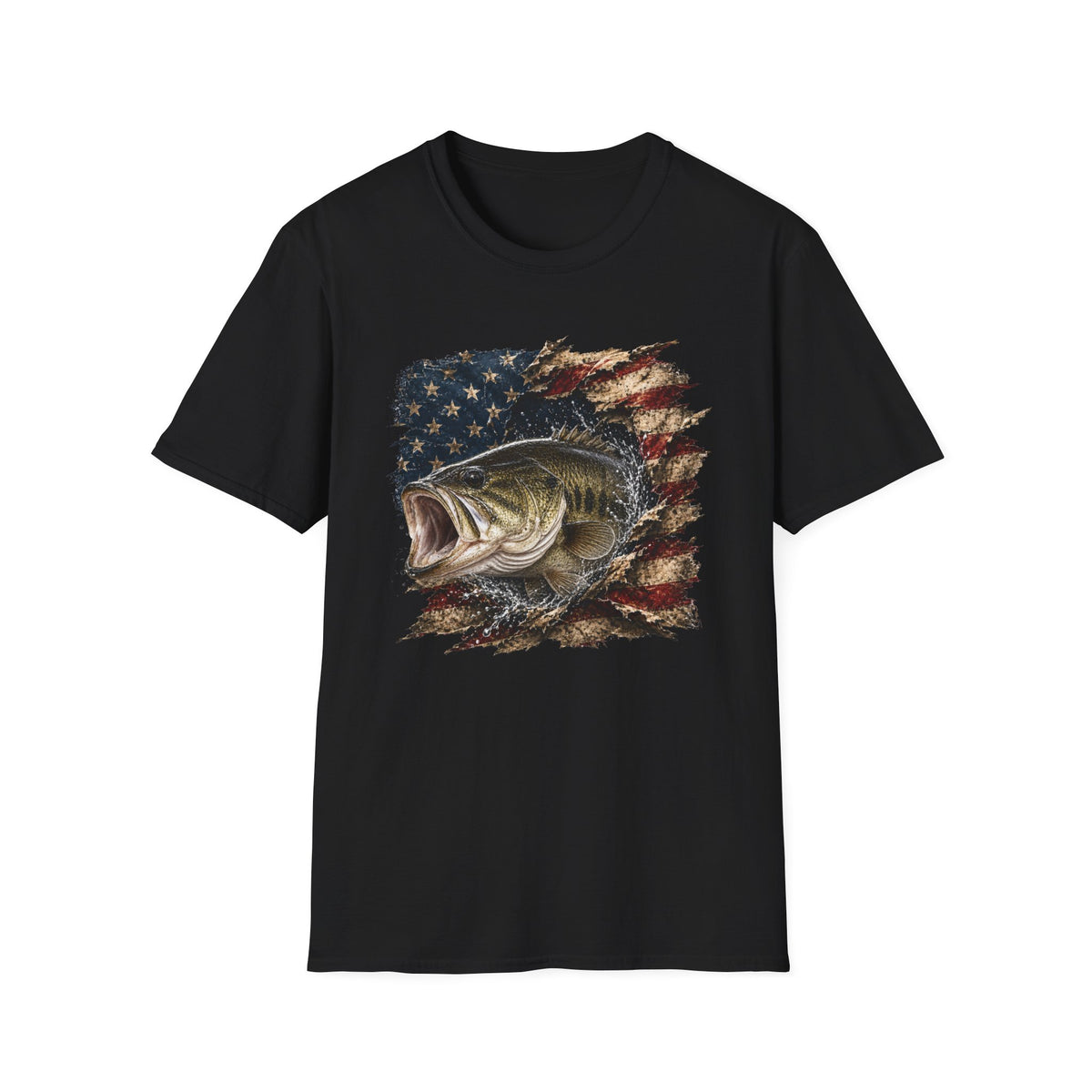Casting for Freedom - Bass T-Shirt
