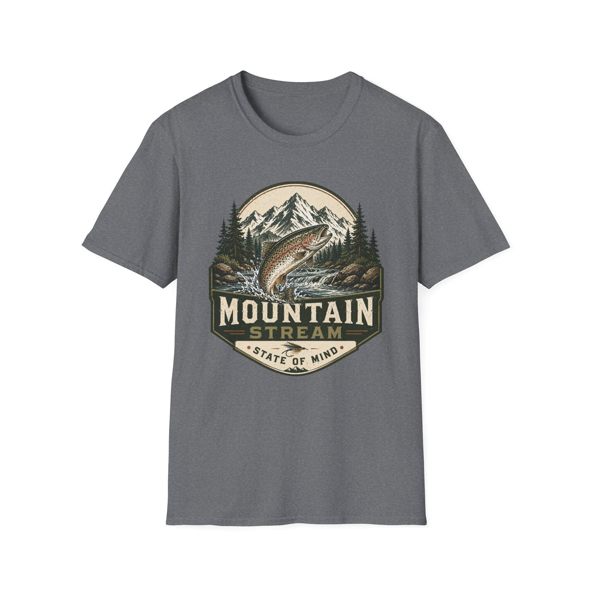 Mountain Stream State of Mind T-Shirt