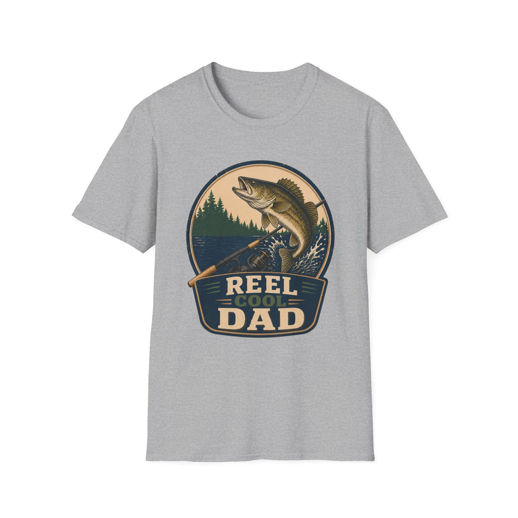Reel Cool Dad T-Shirt - Walleye