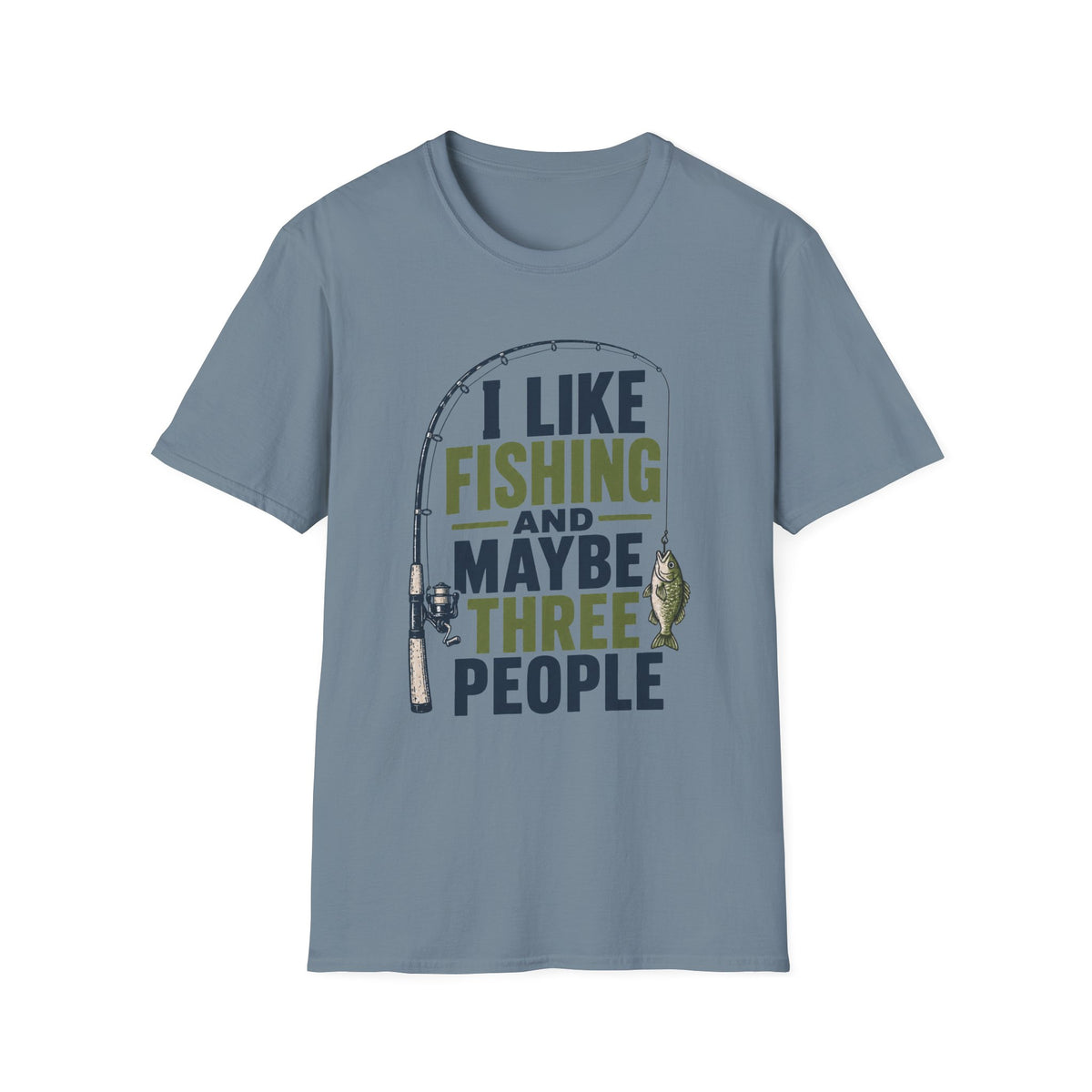 Fishing & 3 People T-Shirt
