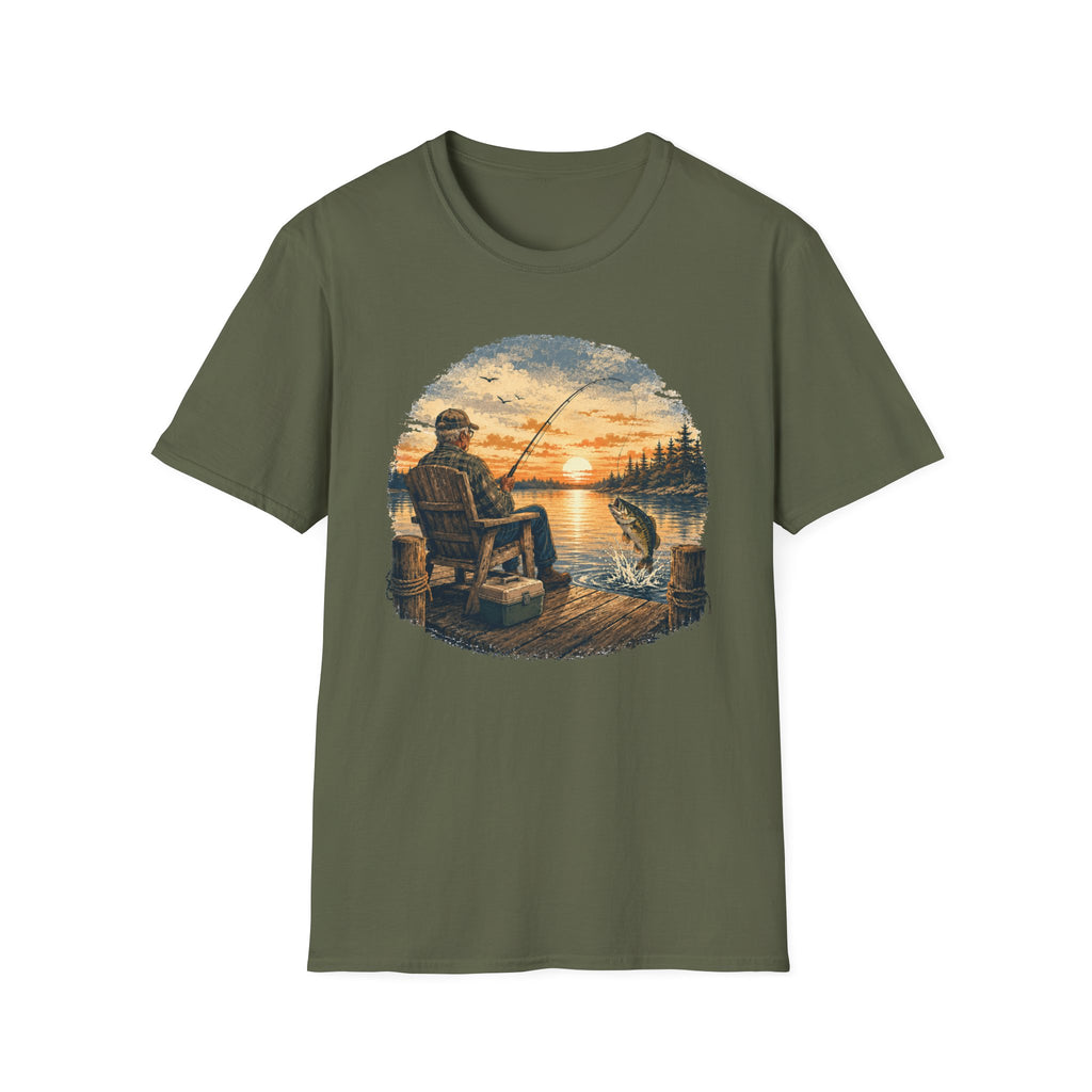 Grandpa Gone Fishing T-Shirt