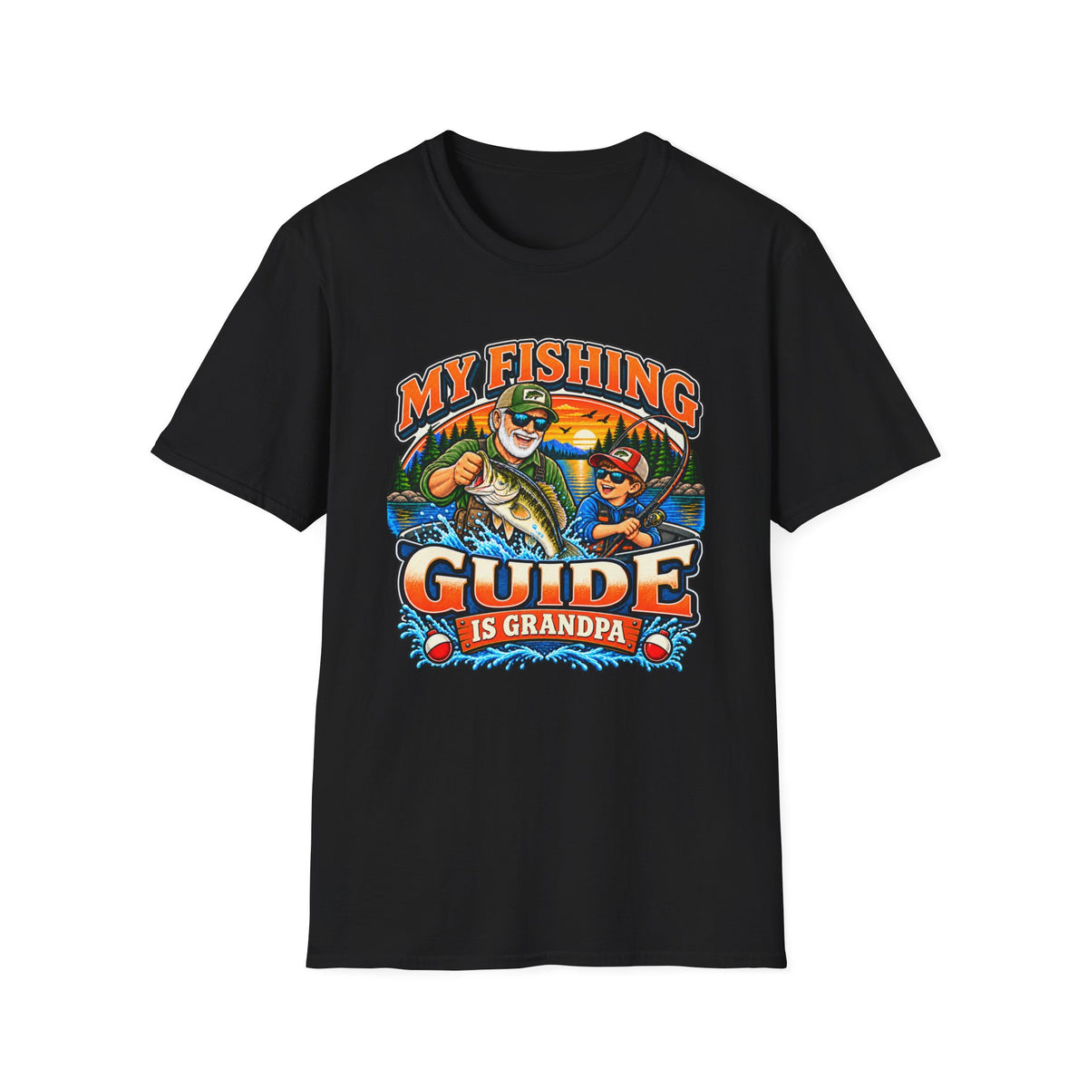 Grandpa Is My Guide T-Shirt