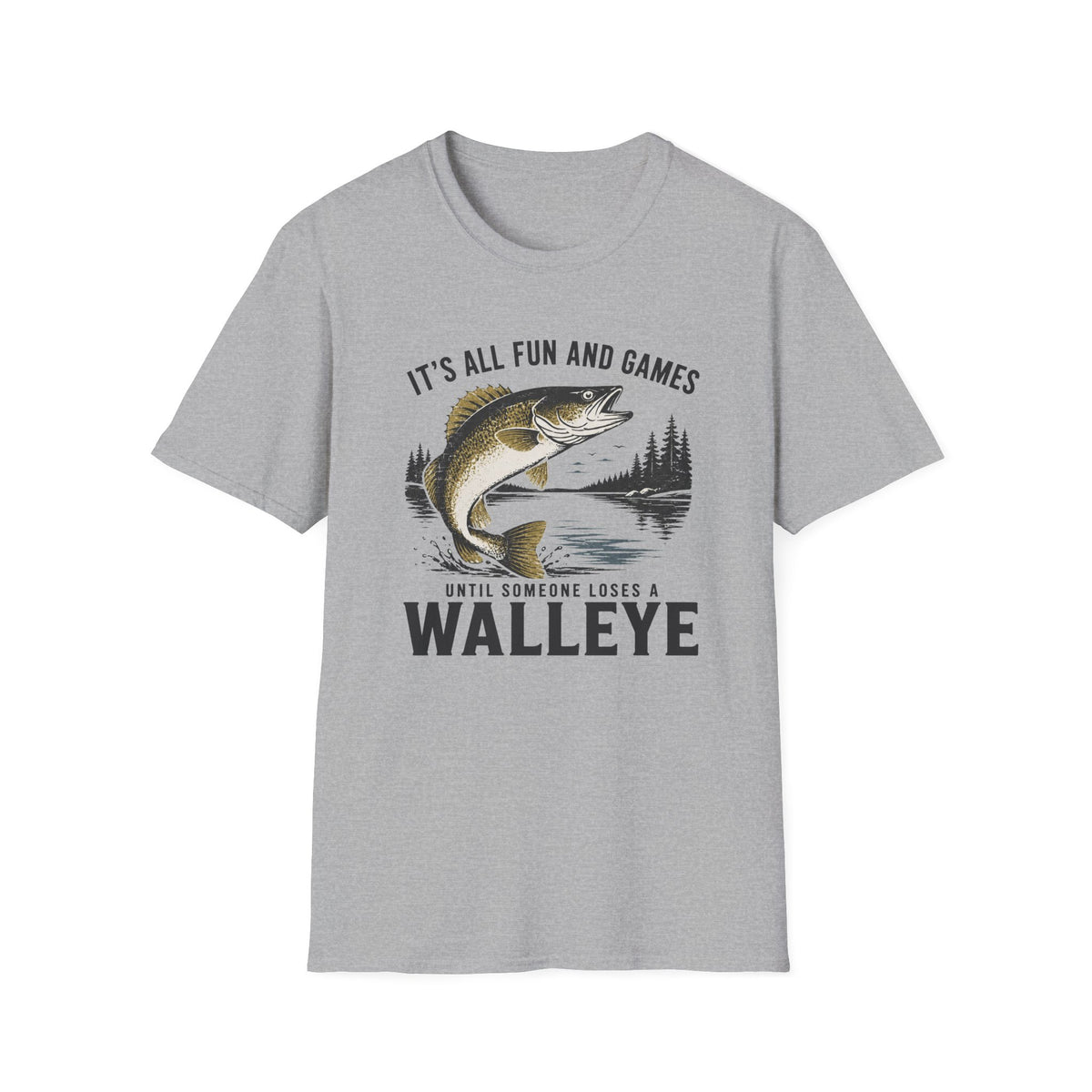 All Fun & Games T-Shirt - Walleye