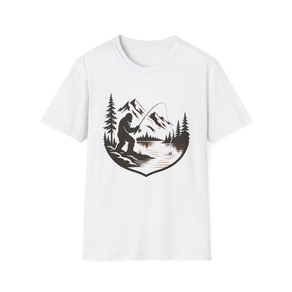 Bigfoot - River Fishing T-Shirt