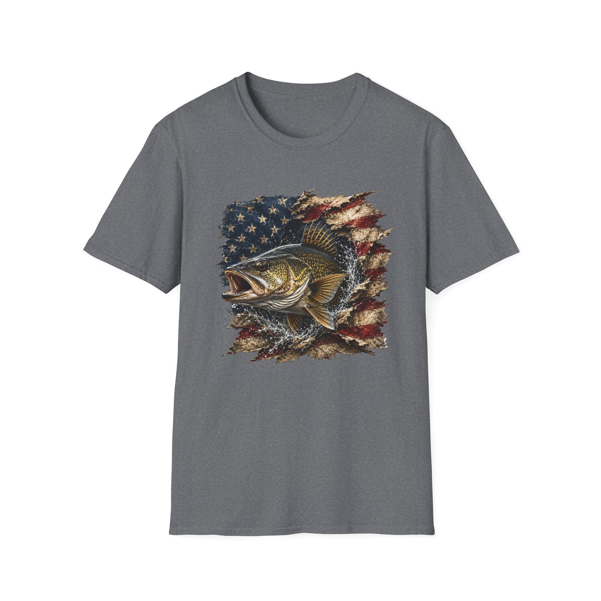 Casting for Freedom - Walleye T-Shirt