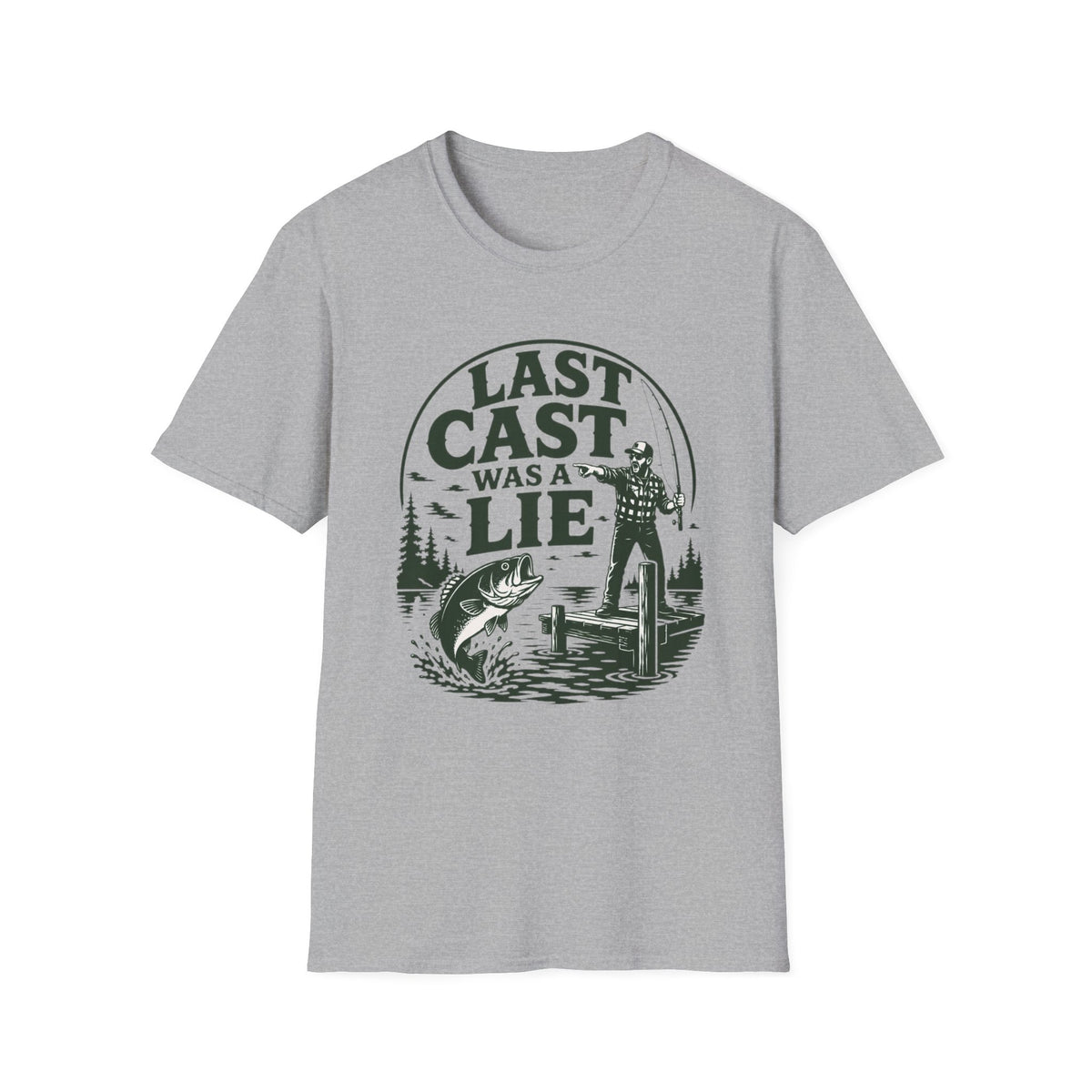 Last Cast Was a Lie T-Shirt