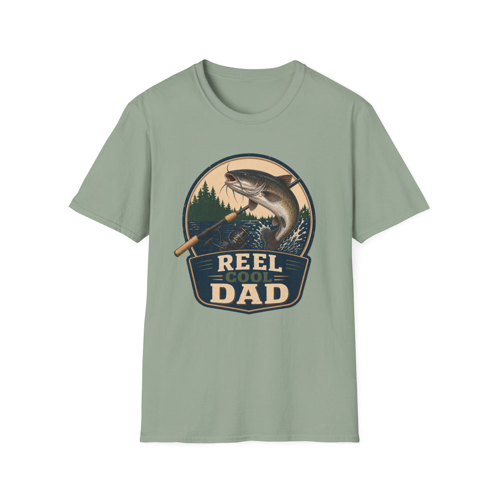 Reel Cool Dad T-Shirt - Catfish