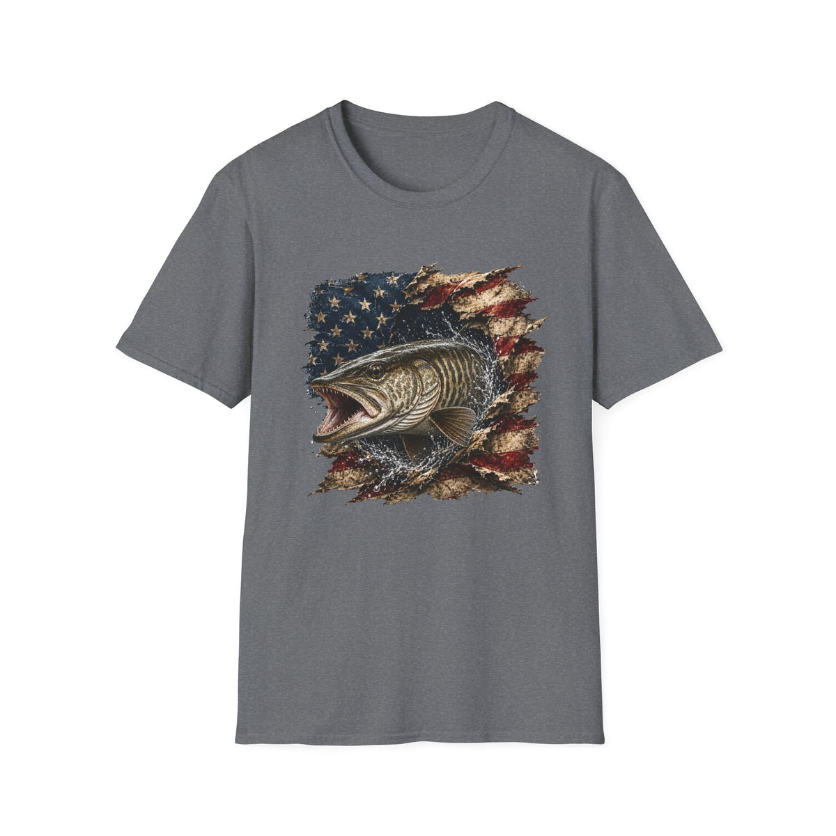 Casting for Freedom - Musky T-Shirt