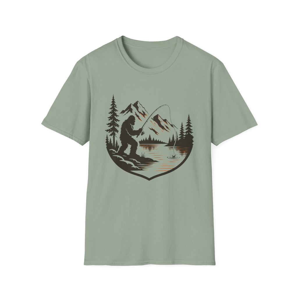 Bigfoot - River Fishing T-Shirt