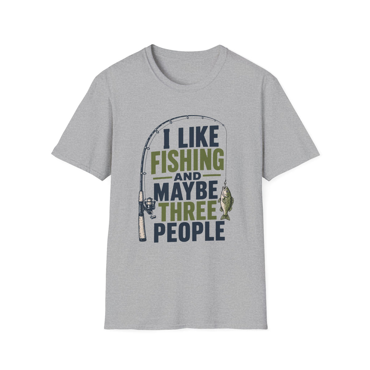 Fishing & 3 People T-Shirt