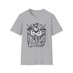 Suns Up Rods Out BW T-Shirt