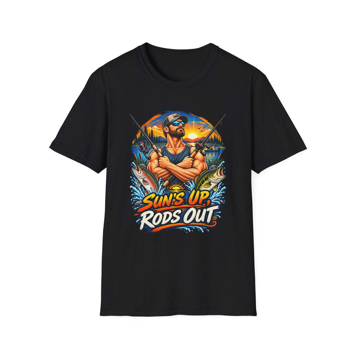 Sun's Up Rods Out T-Shirt