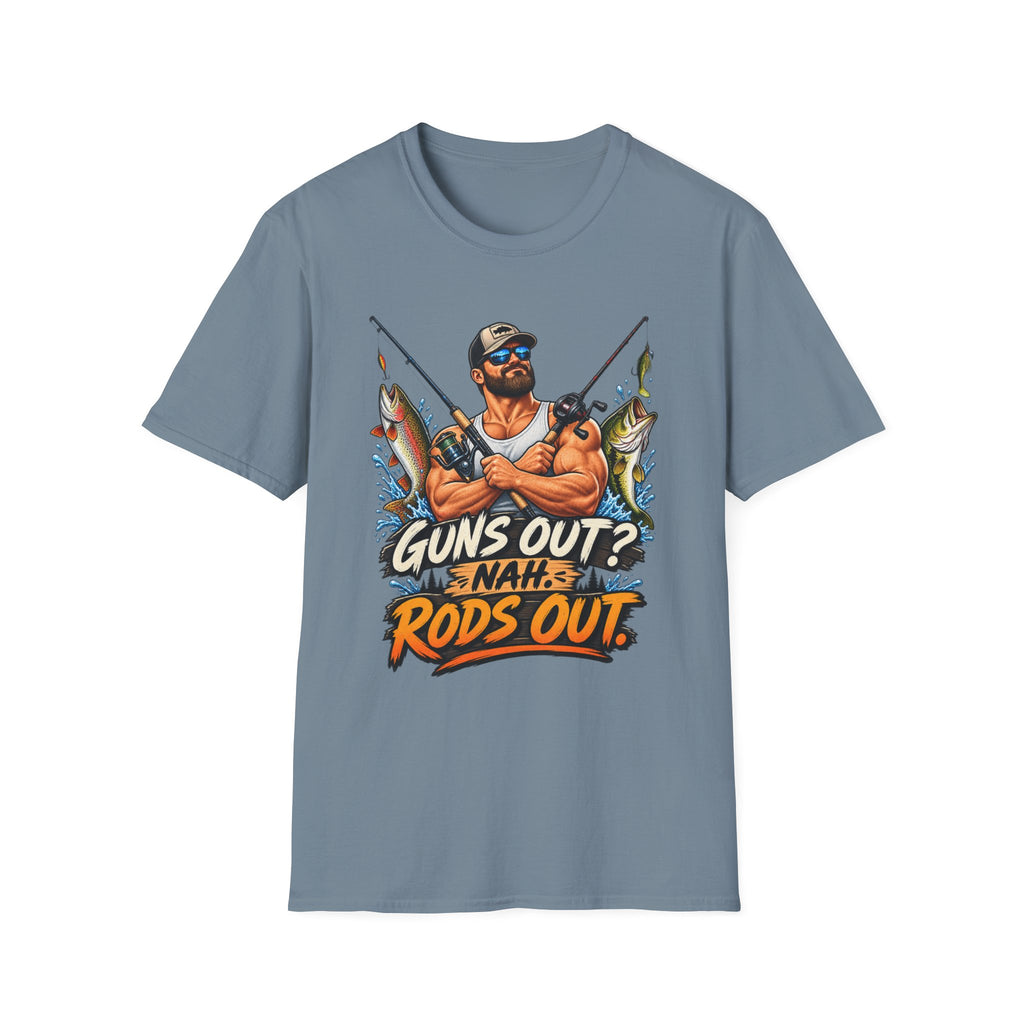 Guns Out NAH Rods Out T-Shirt