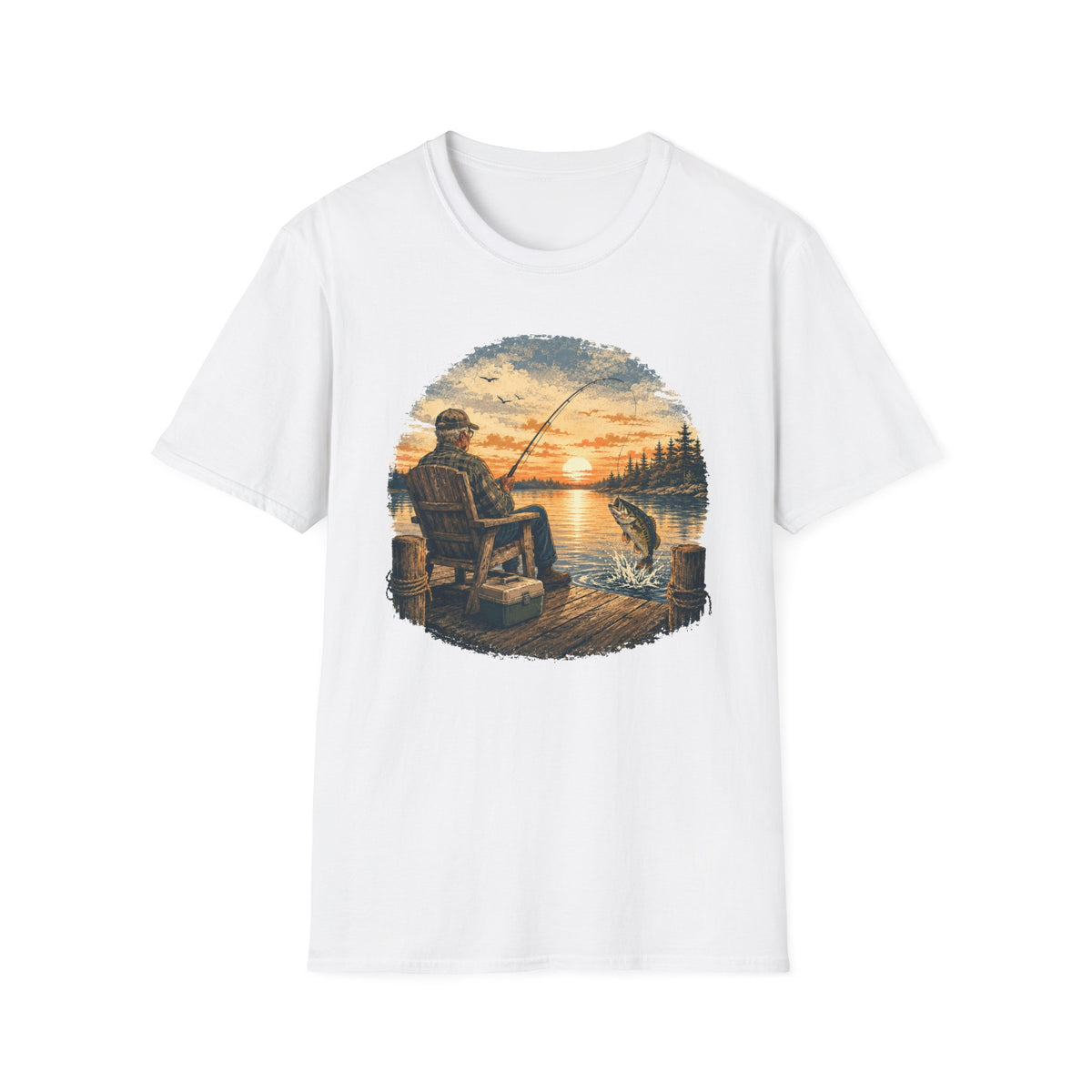 Grandpa Gone Fishing T-Shirt