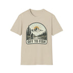 Off To Fish T-Shirt - Stream