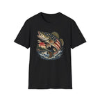 American Flag Walleye T-Shirt