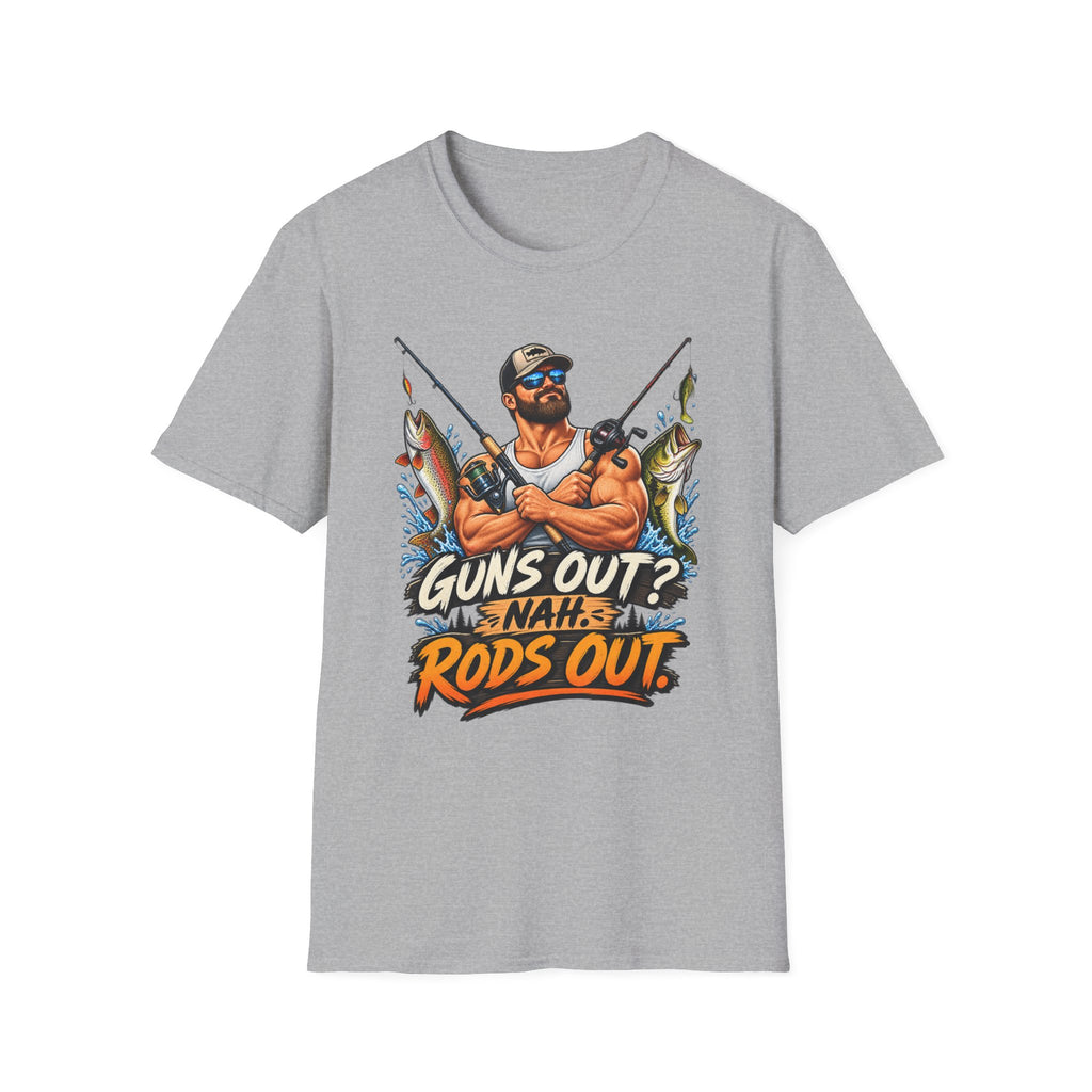 Guns Out NAH Rods Out T-Shirt
