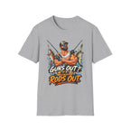 Guns Out NAH Rods Out T-Shirt