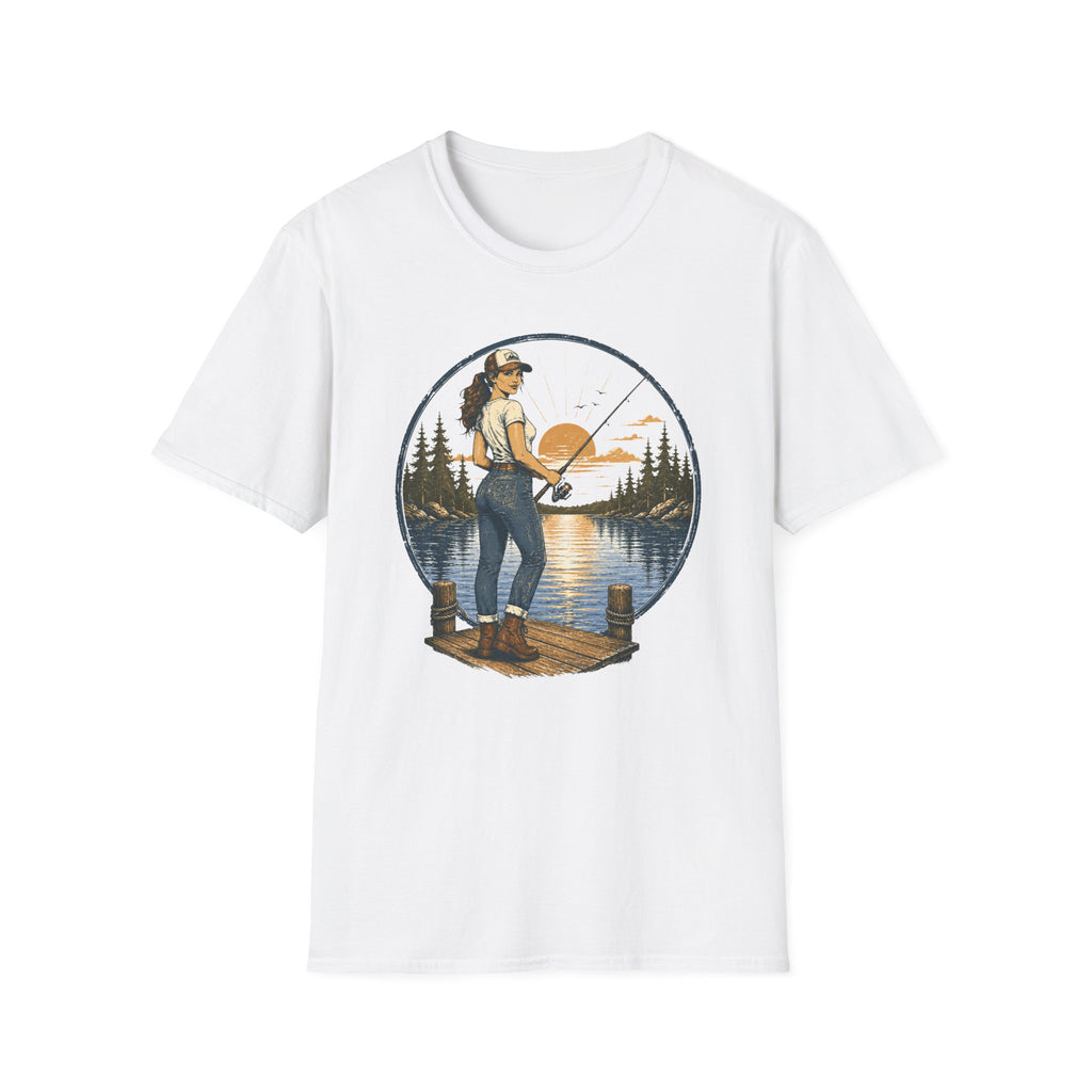 She Likes Fishing T-Shirt