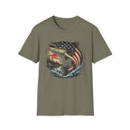 American Flag Catfish T-Shirt
