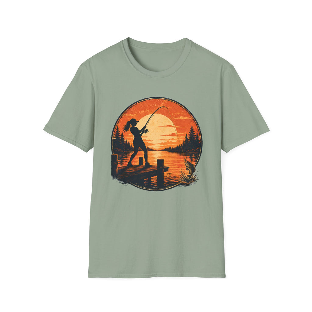 She Fishes T-Shirt