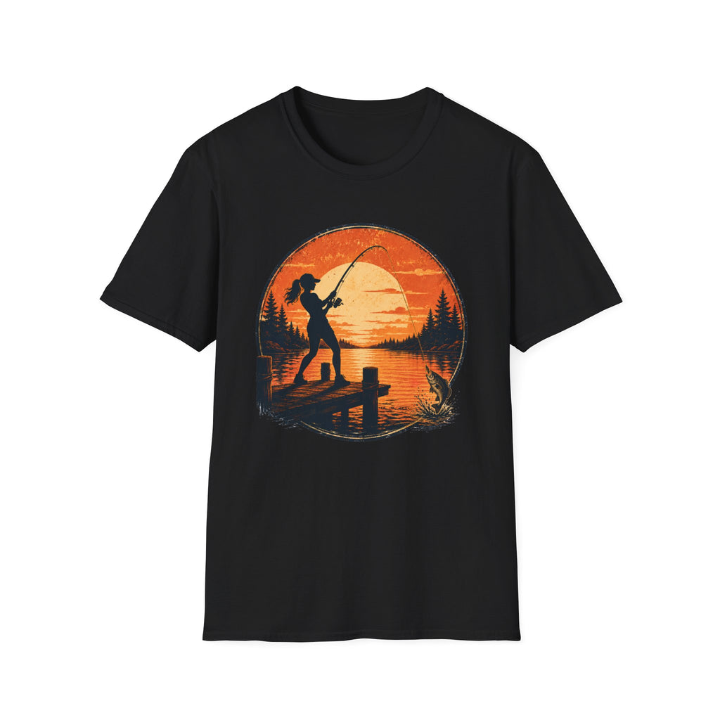 She Fishes T-Shirt