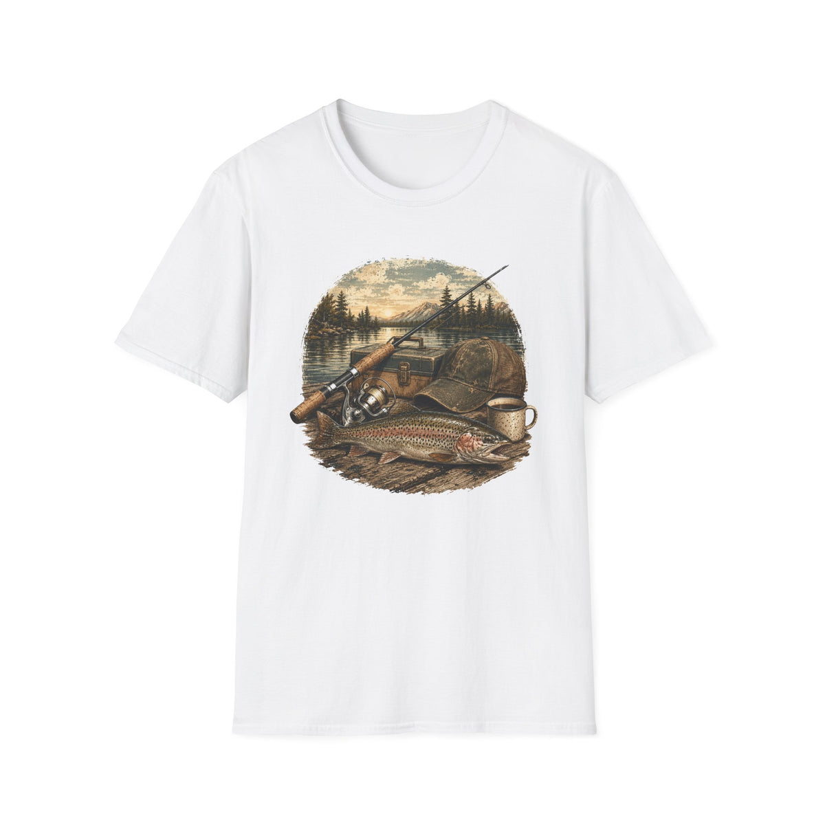 Reel Cool Dad - Trout T-Shirt