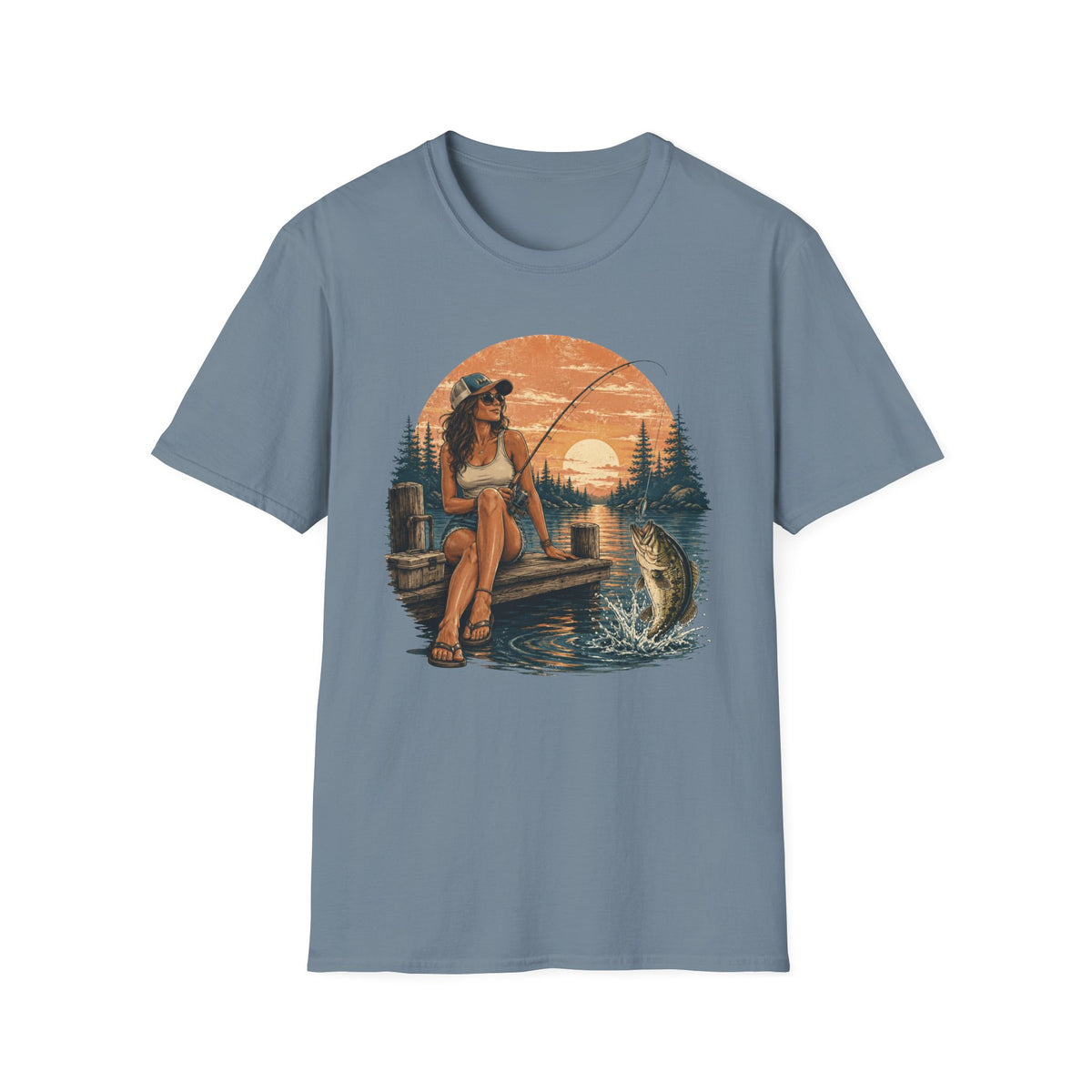 Hooked On Fishing T-Shirt
