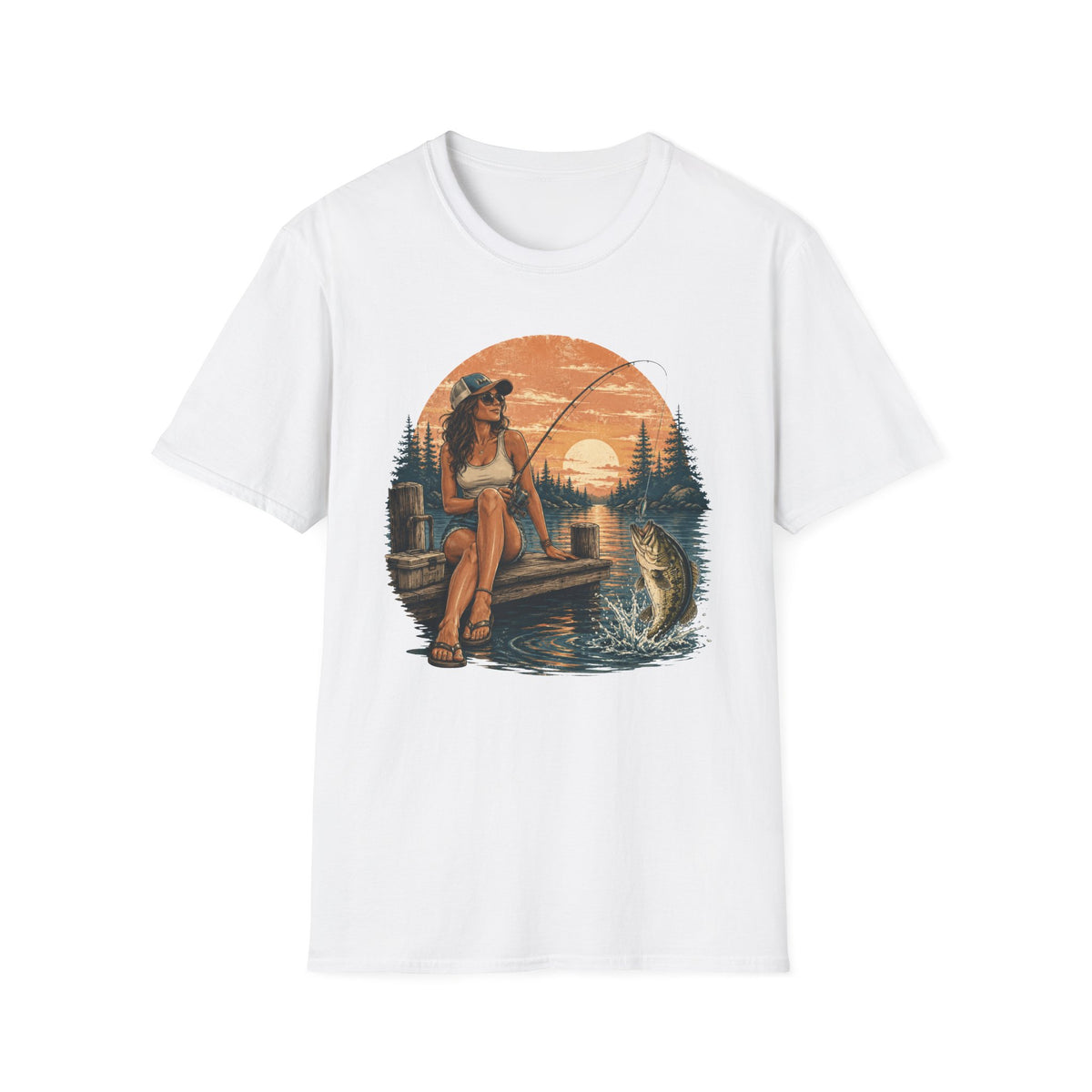 Hooked On Fishing T-Shirt