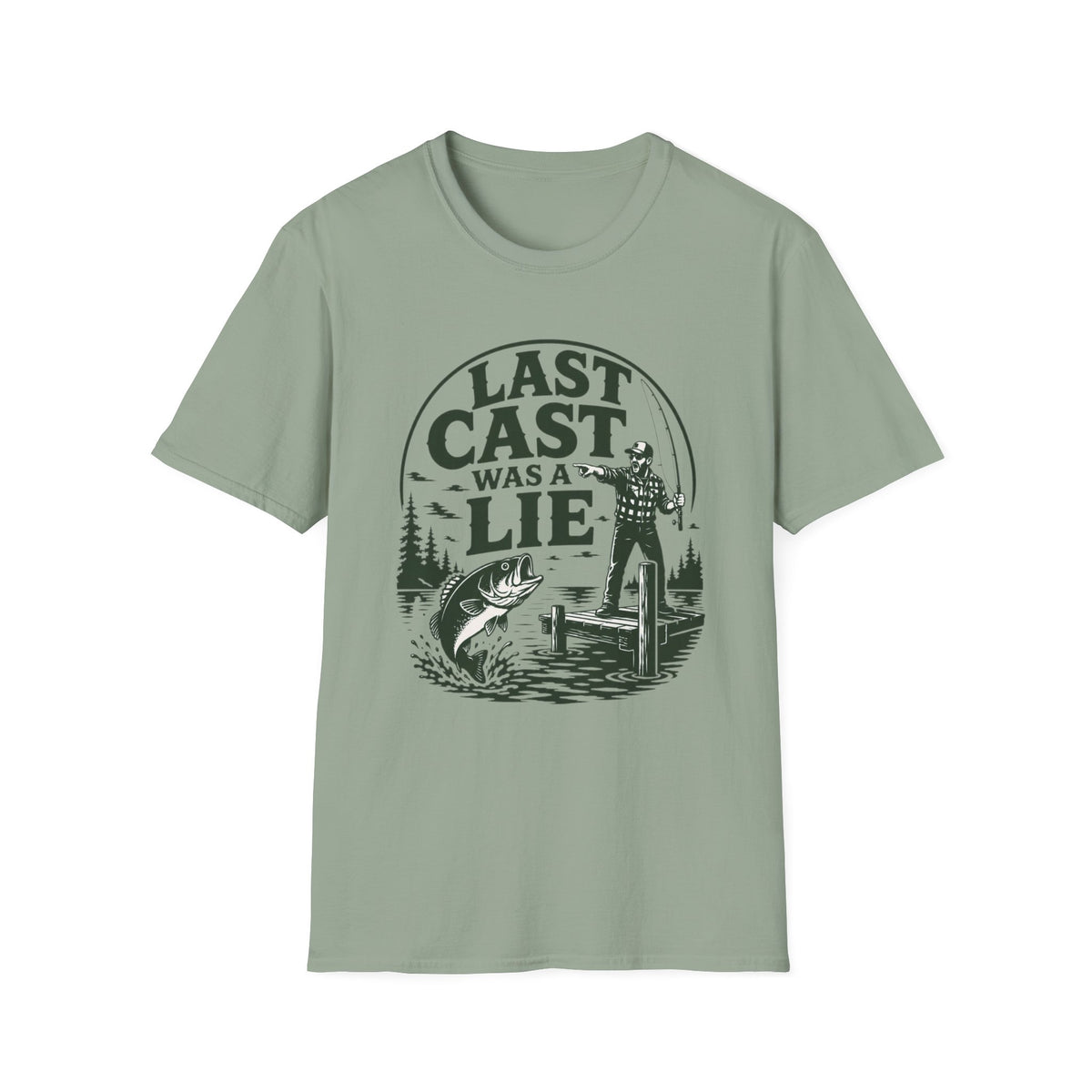 Last Cast Was a Lie T-Shirt