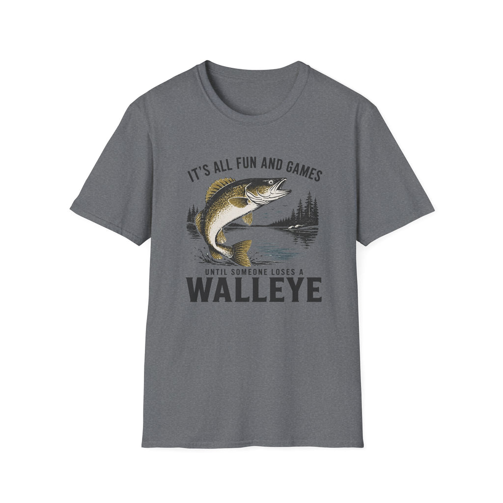 All Fun & Games T-Shirt - Walleye
