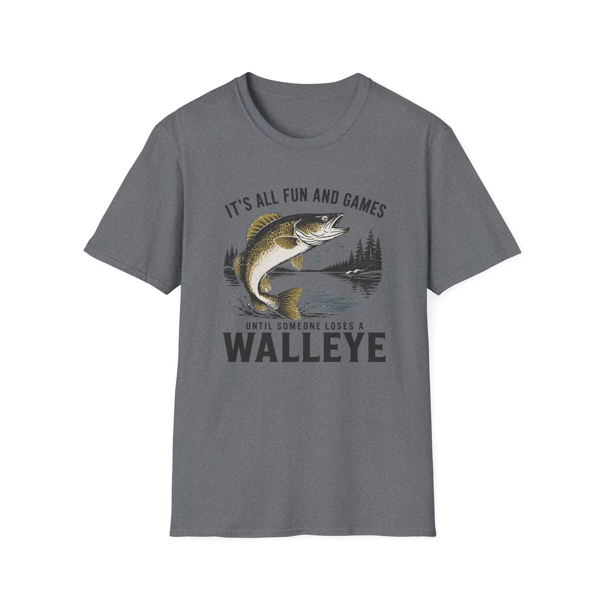 All Fun & Games T-Shirt - Walleye