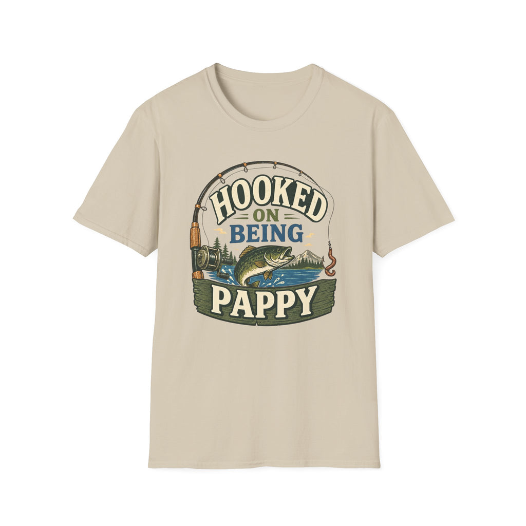 Hooked on Being Pappy T-Shirt