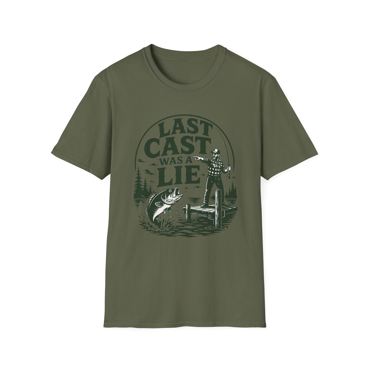 Last Cast Was a Lie T-Shirt