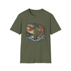 American Flag Musky T-Shirt