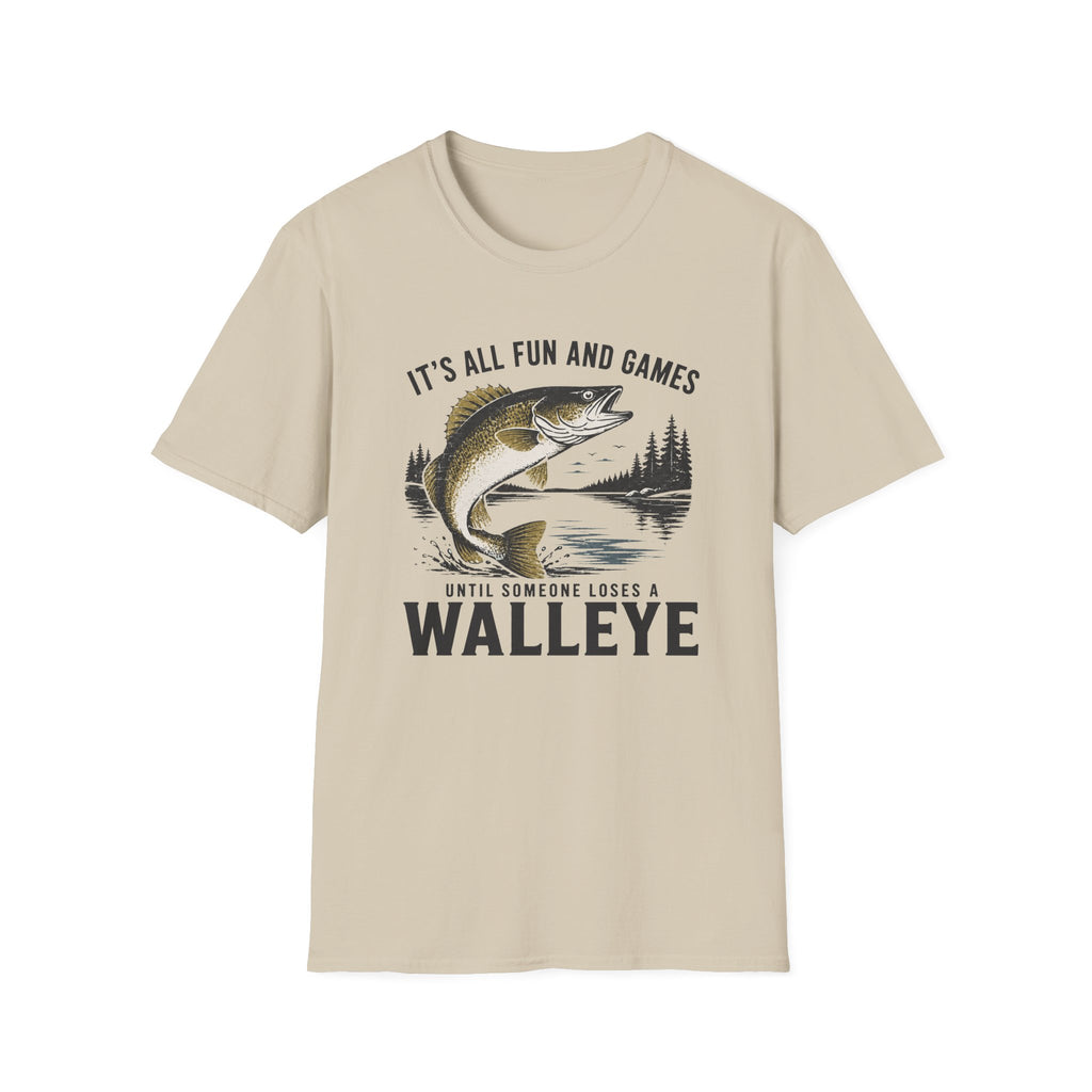 All Fun & Games T-Shirt - Walleye