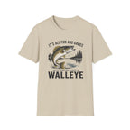 All Fun & Games T-Shirt - Walleye