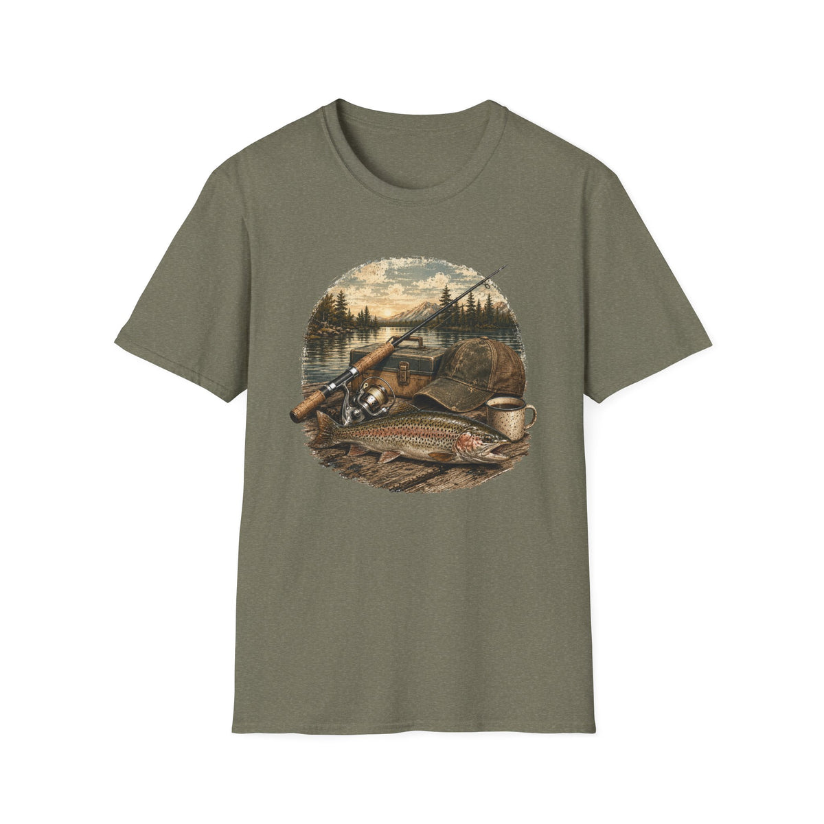 Reel Cool Dad - Trout T-Shirt