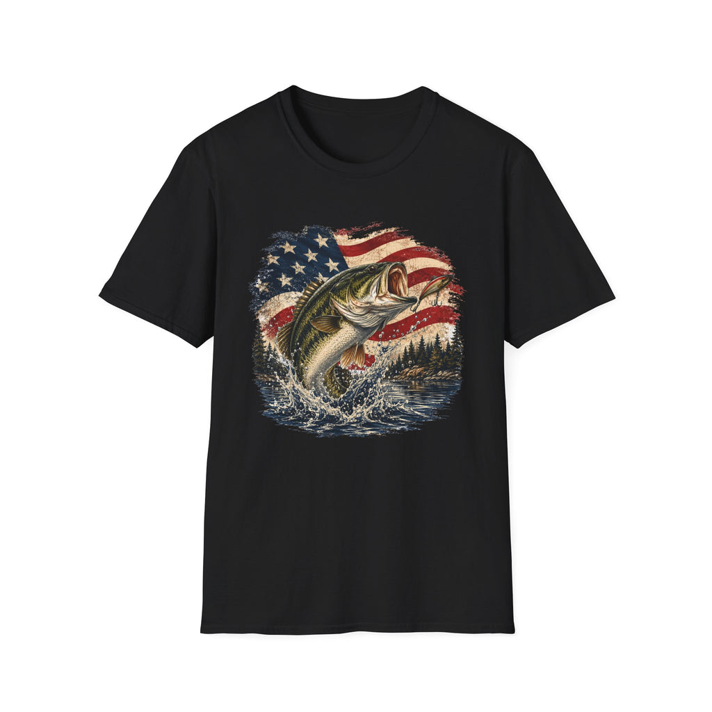 Hooked on Freedom - Bass T-Shirt