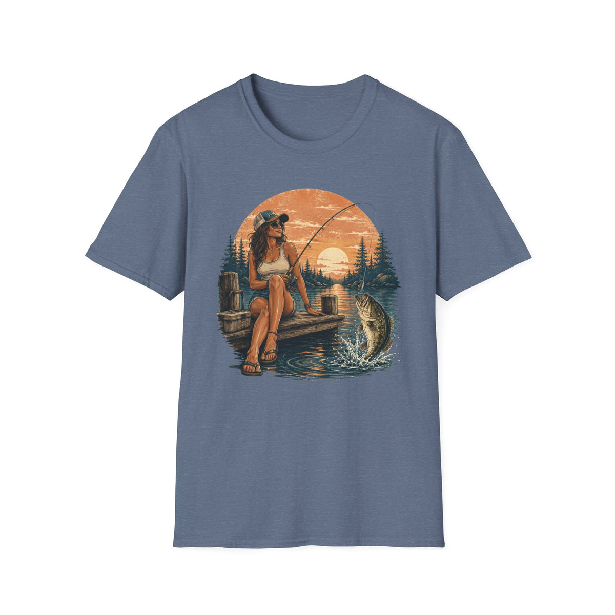 Hooked On Fishing T-Shirt