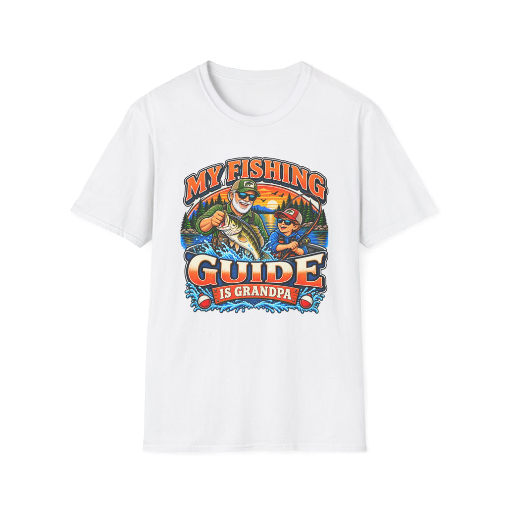 Grandpa Is My Guide T-Shirt