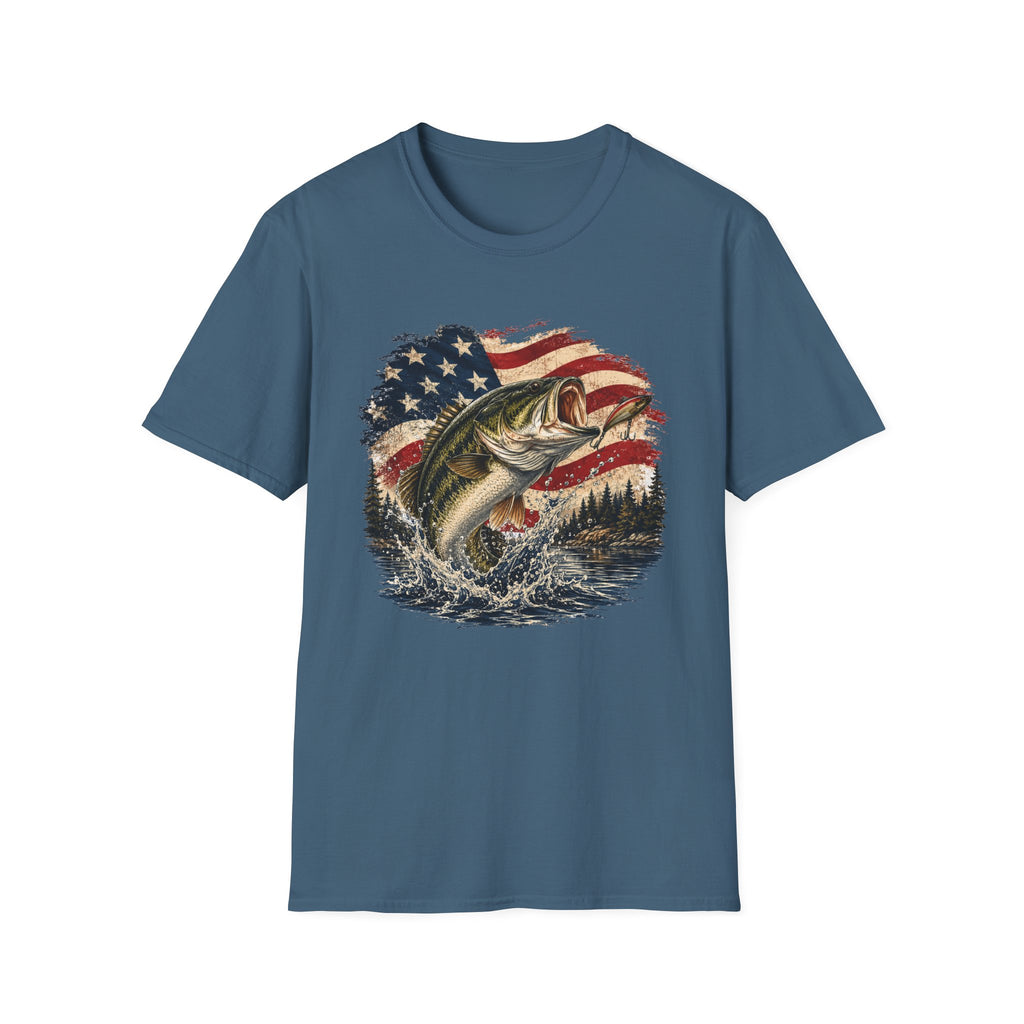 Hooked on Freedom - Bass T-Shirt