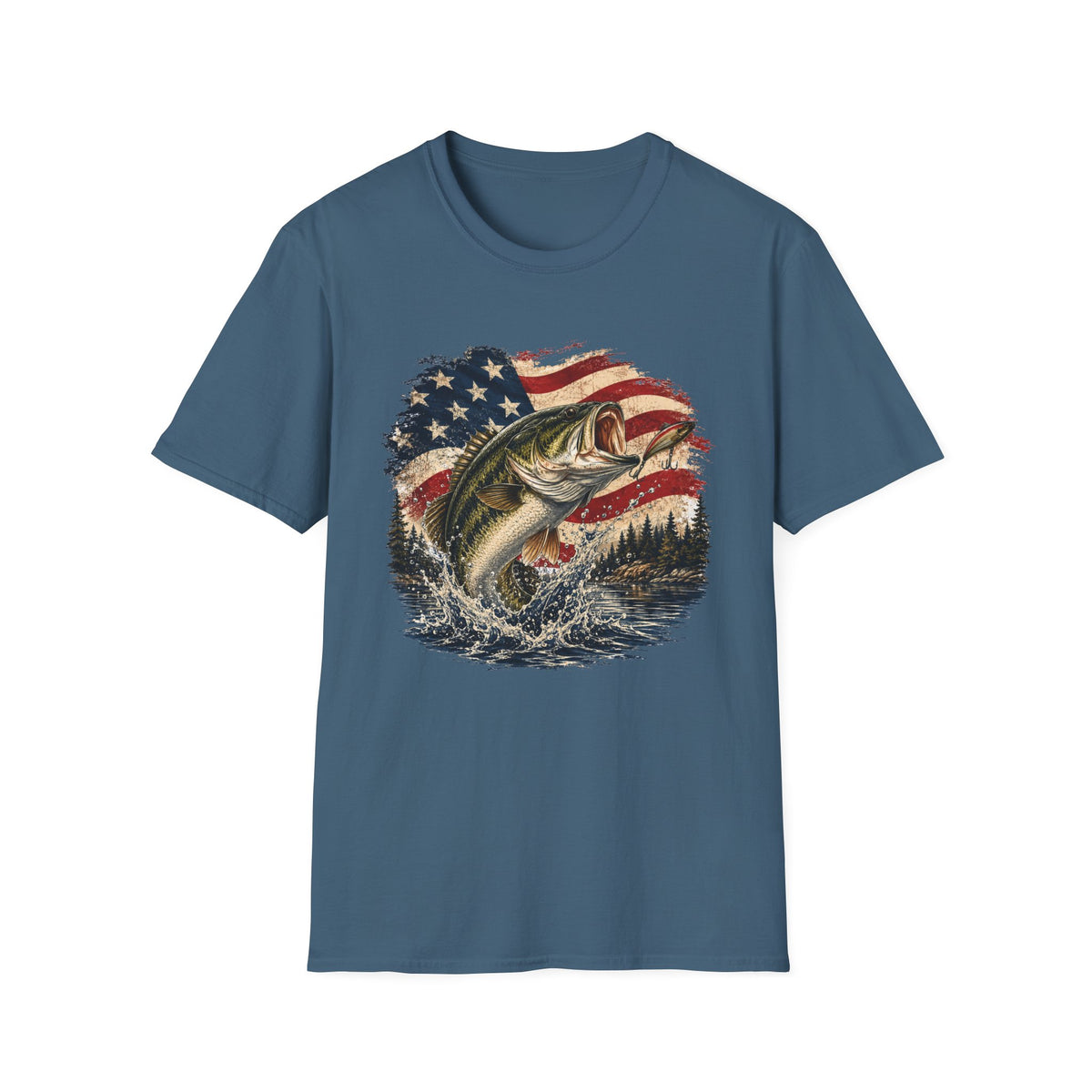 Hooked on Freedom - Bass T-Shirt