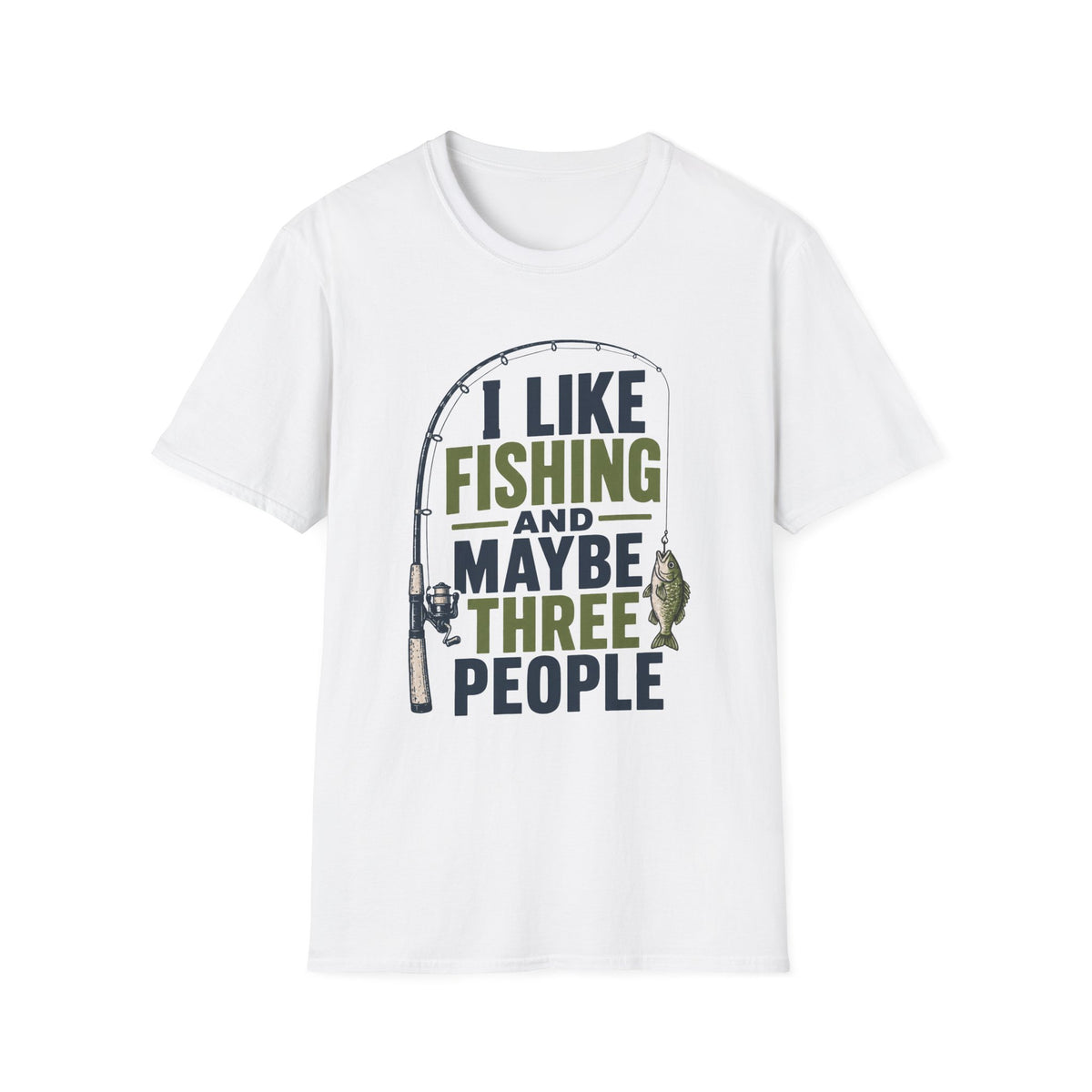 Fishing & 3 People T-Shirt