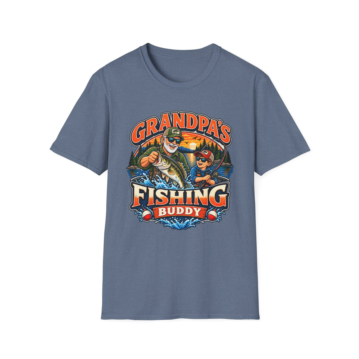 Grandpa's Fishing Buddy T-Shirt
