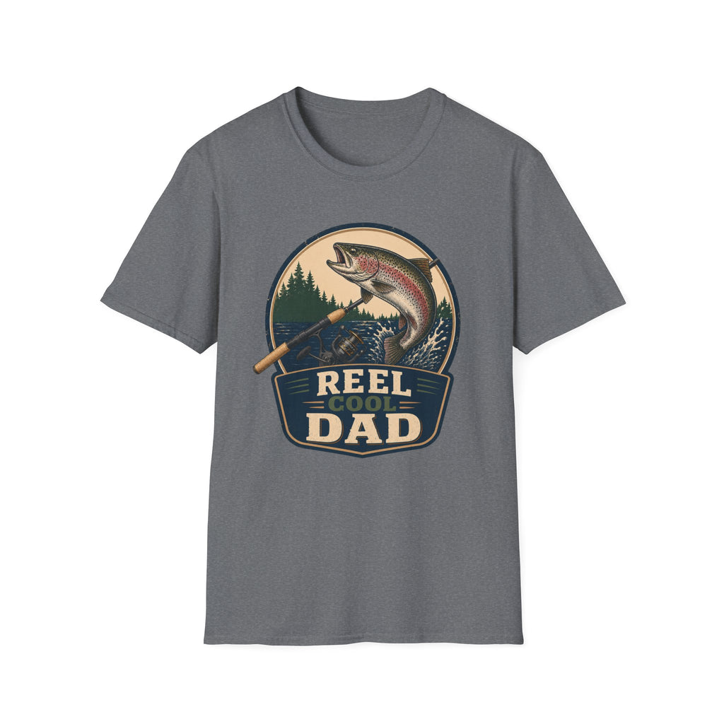 Reel Cool Dad T-Shirt - Trout
